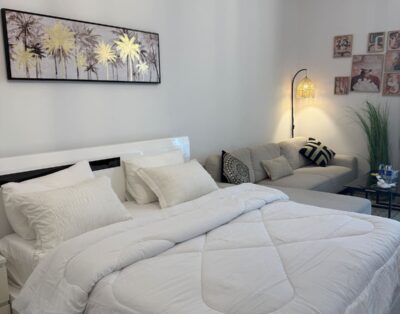 Beautiful apartment at aljada (good size studio)